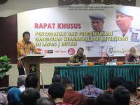 Rapat Khusus Pencegahan dan Pengendalian Gangguan Keamanan dan Ketertiban di Lapas/Rutan di Jawa Tengah