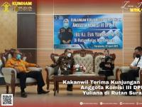 Kakanwil Terima Kunjungan Kerja Anggota Komisi III DPR Eva Yuliana di Rutan Surakarta