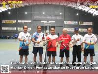 Turnamen Tenis antar Karesidenan Jawa Tengah, Mantan Dirjen Pemasyarakatan Ikut Turun Lapangan