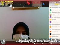 Bahas Raperda Pengarusutamaan Gender, Kumham Jateng Undang Bagian Hukum Setda Pemkot Semarang